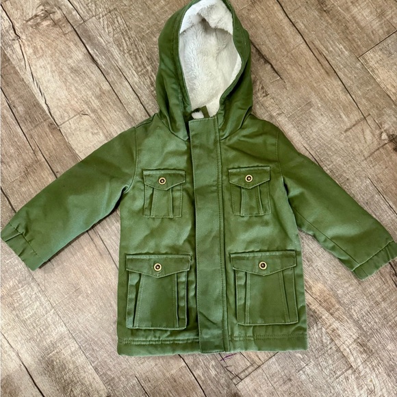 Cat & Jack Other - Cat & Jack Toddler Utility Parka – Olive Green | Size 18 Months